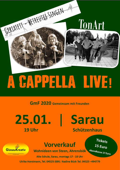 A-Cappella-Live in Glasau/Sarau